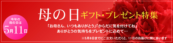 母の日特集