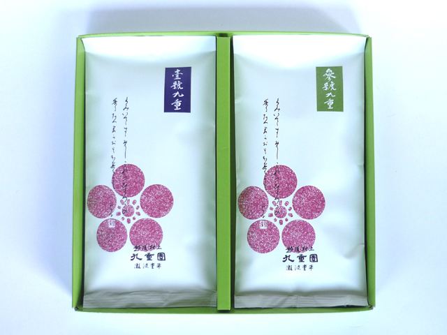 村上茶 煎茶2点セット 壱號九重＋参號九重